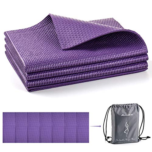 Yoga Mat-Purple 68" x 24" x 1/4"