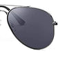 Sunglasses Men Polarized Aviator Glasses, Avoalre 2021 Trend Polarized Sunglasses Men Grey Aviator Glasses Men 100% 400 UV Protection