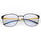 Blaulichtfilter Brille Computerbrille Blaulicht Brille - Avoalre Anti Patentiertes schraubenloses Metallrahmen PC Gamer Brille, filtern 95% des Blaulichts Anti-Müdigkeit, Anti-Blaulicht