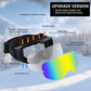 Elegear Skibrille Damen Herren Ski Goggles Snowboardbrille Anti-Fog 100% UV400 Schutz Verspiegelt Schneebrille Helmkompatible Skibrille für Snowboard Skifahren - Grün