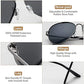 Sunglasses Men Polarized Aviator Glasses, Avoalre 2021 Trend Polarized Sunglasses Men Grey Aviator Glasses Men 100% 400 UV Protection