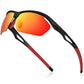 Avoalre Polarized Sunglasses Sports Glasses with UV400 Protection & Unbreakable Frame for Unisex Skiing Driving Fishing Golfing Running Cycling - Red