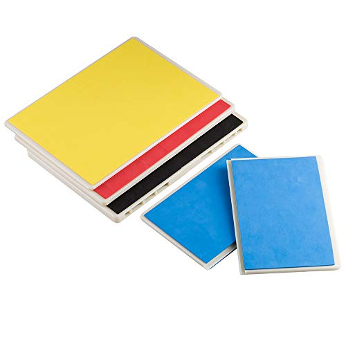 Aship Rebreakable Boards Martial Arts Taekwondo Karate MMA Ninja Training Practice ABS+EVA Foam Breaking Board for Kids Adults- 4Pack Full Color