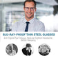 Blaulichtfilter Brille Computerbrille Blaulicht Brille - Avoalre Anti Patentiertes schraubenloses Metallrahmen PC Gamer Brille, filtern 95% des Blaulichts Anti-Müdigkeit, Anti-Blaulicht