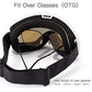 Elegear Skibrille Damen Herren Ski Goggles Snowboardbrille Anti-Fog 100% UV400 Schutz Verspiegelt Schneebrille Helmkompatible Skibrille für Snowboard Skifahren - Silber