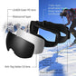 Avoalre Snow Ski Goggles for Men Women Youth, Anti Fog UV400 Snowboard Goggles with Dual Layers Lens, Helmet Compatible Goggles for Winter Outdoor Sport Snowboarding Skating Jet Skiing Snowmobling
