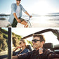 Avoalre Floatable Sports Sunglasses, Swiss Made TR 90, Durable Frame, 100% UV Protection for Men Women Fishing, Driving, Cycling, Golf, Outdoor Activities (Grey)