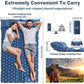 Sleeping Pad for Camping, Avoalre Inflatable Camping Pad for 2 Person Foot Press Lightweight Backpacking Mat for Hiking Travel Camping Durable Waterproof Air Mattress Compact Hiking Pad